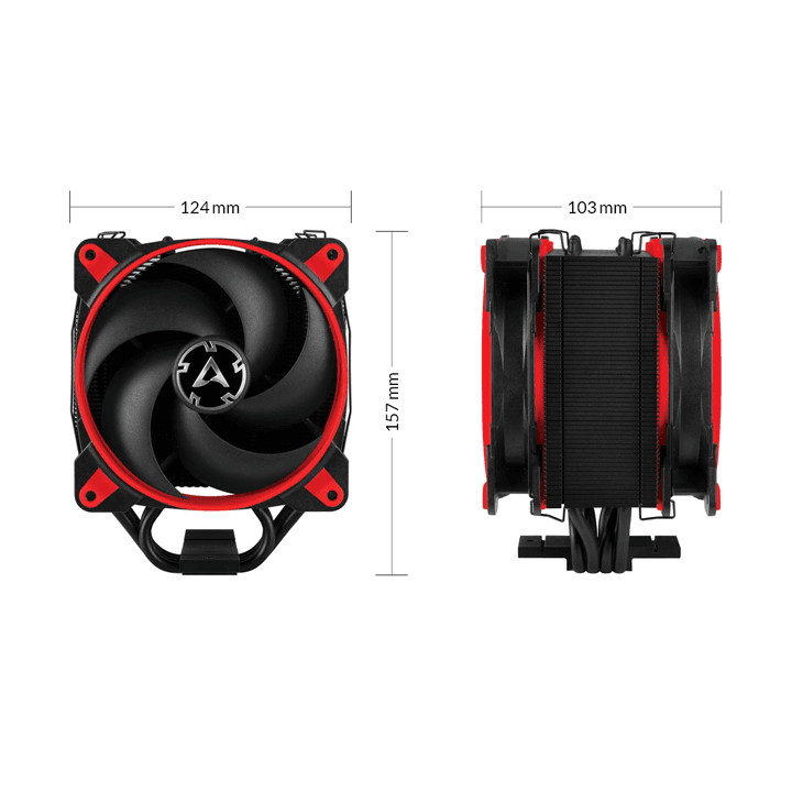 Tản nhiệt khí CPU Arctic Freezer 34 Esports Duo Red - Ảnh 6