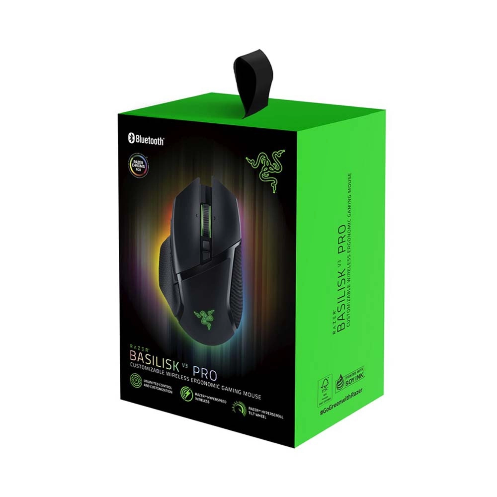 Chuột Razer Basilisk V3 Pro Black (RZ01-04620100-R3A1)
