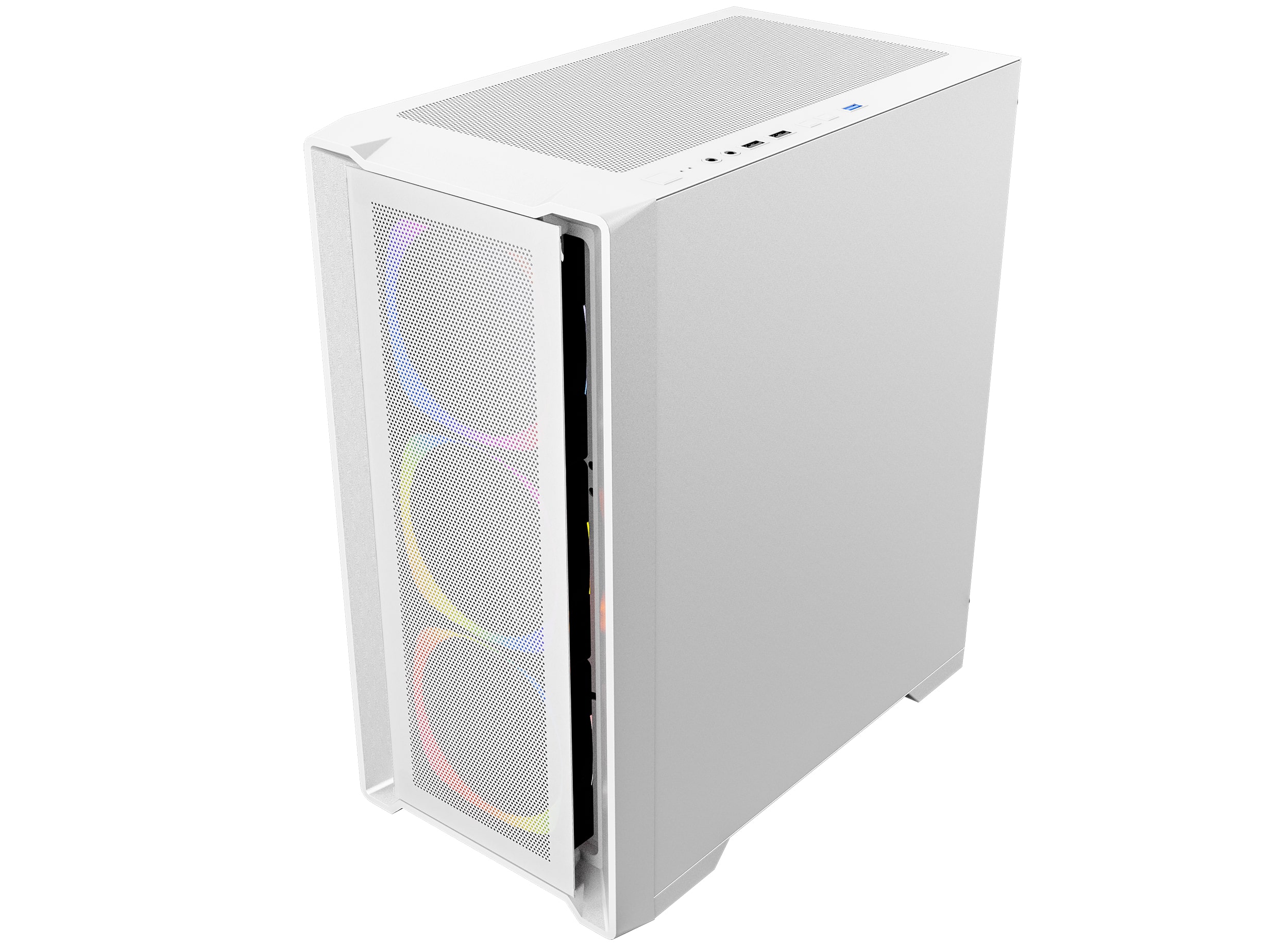 Vỏ case KENOO ESPORT M500 - 3F - MàuTrắng MATX (3 Fan RGB) - Ảnh 5