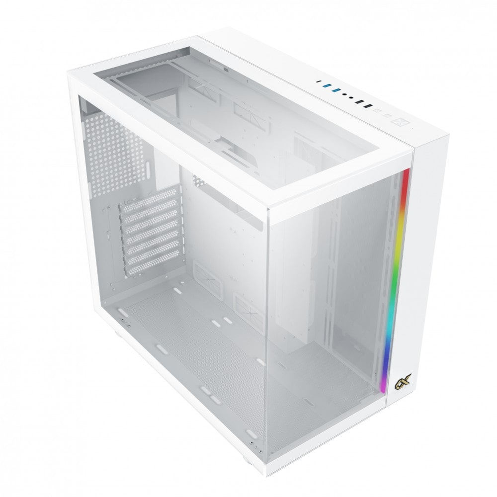Vỏ Case XIGMATEK AQUA ULTRA ARTIC (EN40801) - PREMIUM GAMING E-ATX, ARGB STRIP - Ảnh 3