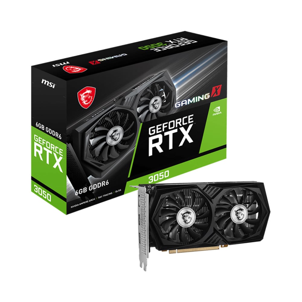 VGA MSI RTX 3050 Gaming X 6GB
